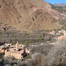 Imlil seen from the top